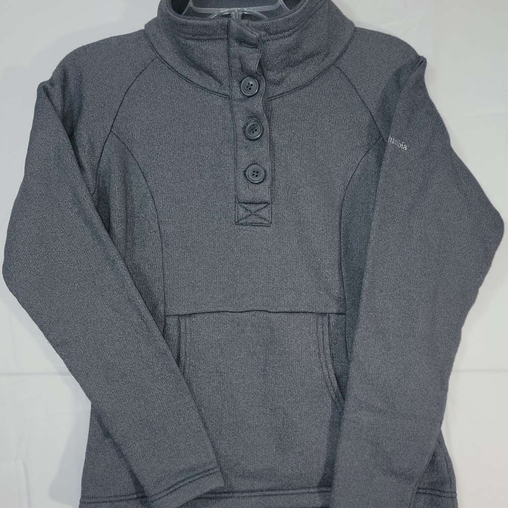 Columbia Charcoal Cowl Neck Sweater